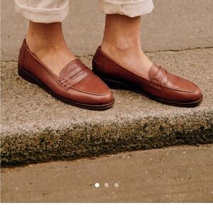 Sezane Classic Brown Loafers for women